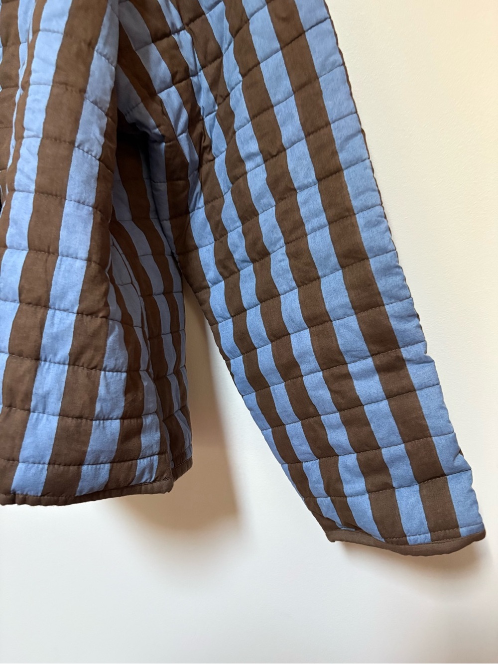 NWOT Anthropologie SZ Blockprints Quilted Tie-Front Jacket One Size - Picture 11 of 16